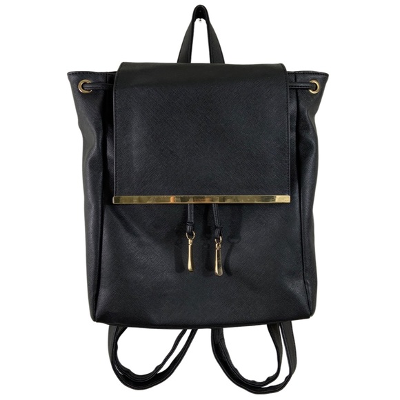 Handbags - Faux Leather Backpack